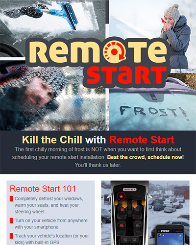 Security and Remote Start (Cold)