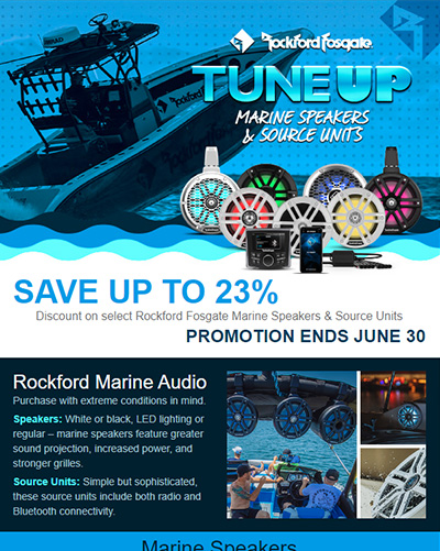 Rockford Marine Tune Up (with Pricing)