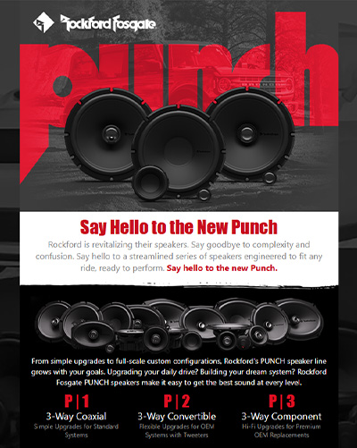 Rockford Punch V2 Speakers