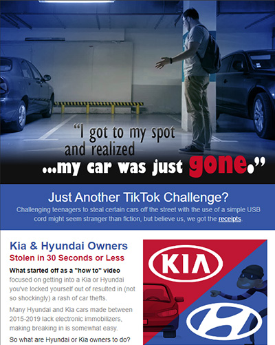 Anti-Theft for Kia & Hyundai